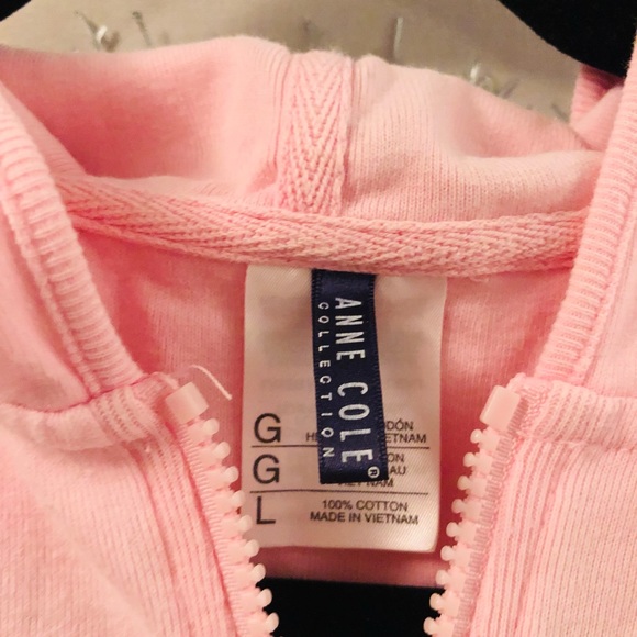 Anne Cole swim coverup w hood-L - Picture 2 of 7